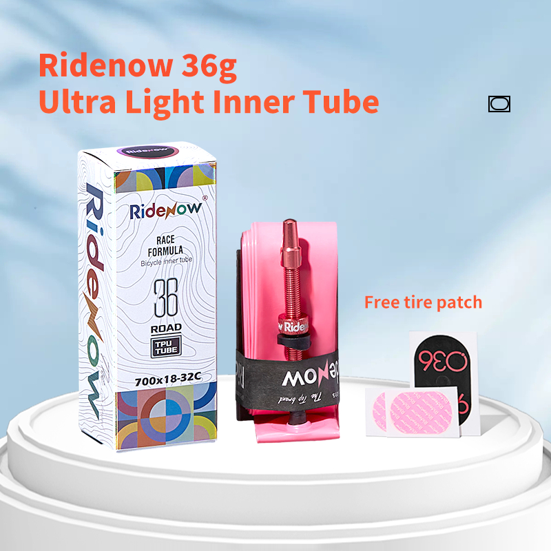 Ridenow หัวฉีดยางในจักรยาน เบาพิเศษ 700X18 25 28 32c 36 กรัม