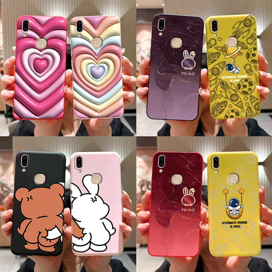 สําหรับ Vivo V9 Youth V9youth Z1 Z1i VIVOV9 Youth Jelly เคสโทรศัพท์มือถือ ซิลิโคนนิ่ม TPU สีแคนดี้