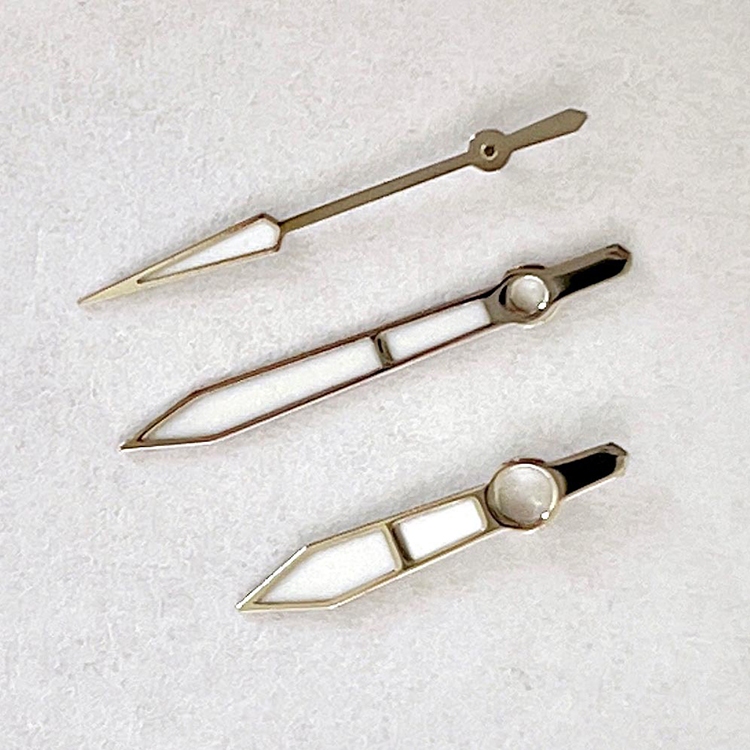 นาฬิกาข้อมือ สีเขียวเรืองแสง สําหรับ Japan NH35 36 4R 7S Movement 3 ชิ้น