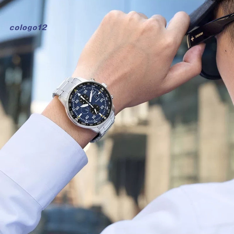 Citizen ของแท้ นาฬิกาข้อมือ กันน้ํา สําหรับผู้ชาย