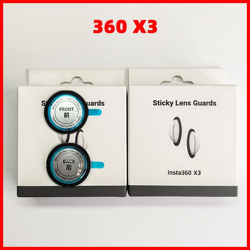 Orig Insta360 X3 Sticky Lens Guard one x3 อุปกรณ์เสริมสำหรับป้องกัน