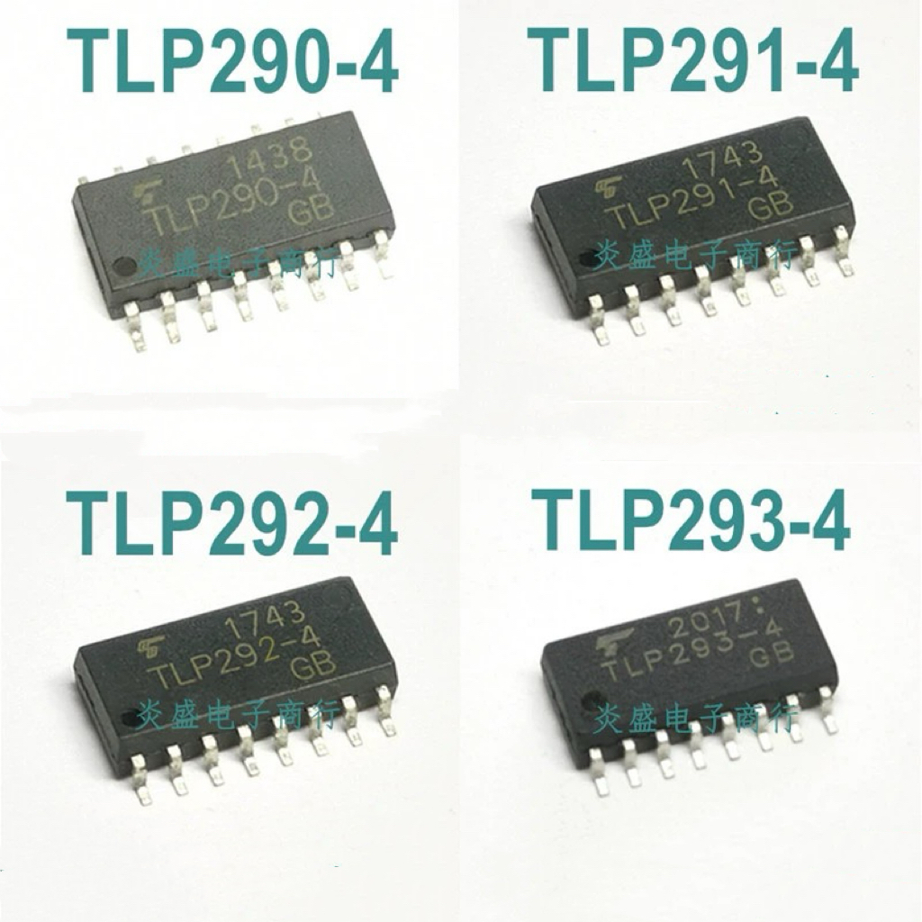 [5 ชิ้น] TLP291-4 TLP290-4 292-4 293-4GB นําเข้าดั้งเดิม Patch Optocoupler ข้อต่อสี่ช่อง
