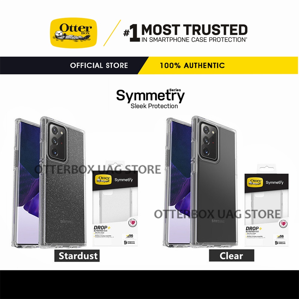 เคส OtterBox รุ่น Symmetry Clear / Stardust Series - Samsung Galaxy Note 20 Ultra 5G / S20 S21 Ultra / S20 S21 Plus / S21 / S22 S23 S24 Ultra / S22 S23 S24 Plus / S22 S23 S24