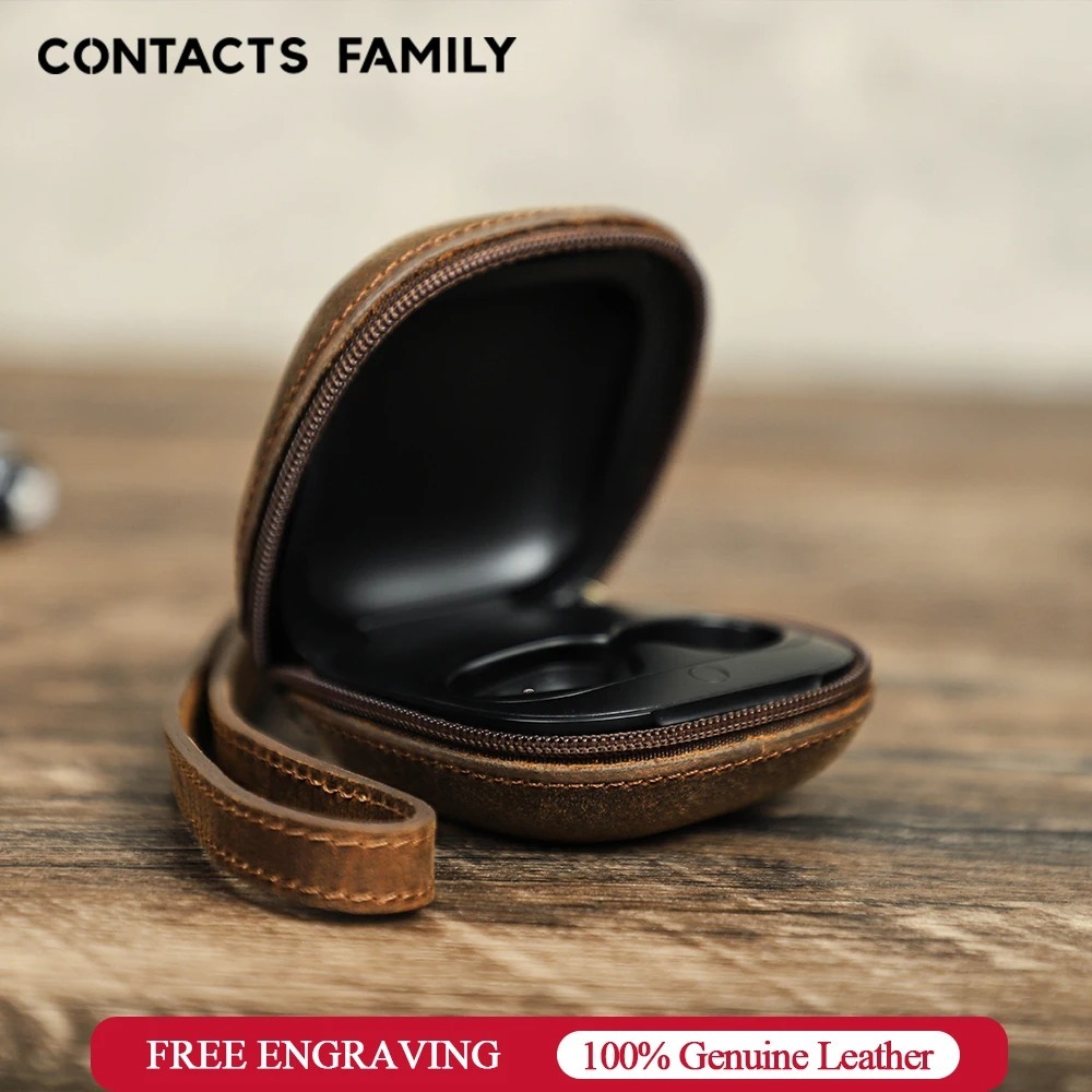 CONTACTS FAMILY เคสหนัง หรูหรา สําหรับหูฟังไร้สาย Beats Fit Pro