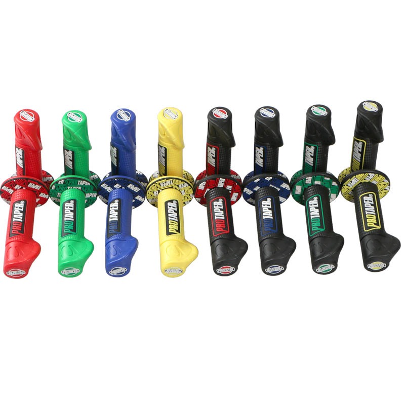ปลอกแฮนด์มือจับยางทั่วไป 22 มม. สําหรับรถจักรยานยนต์วิบาก CRF EXC YZF 7/8 นิ้ว