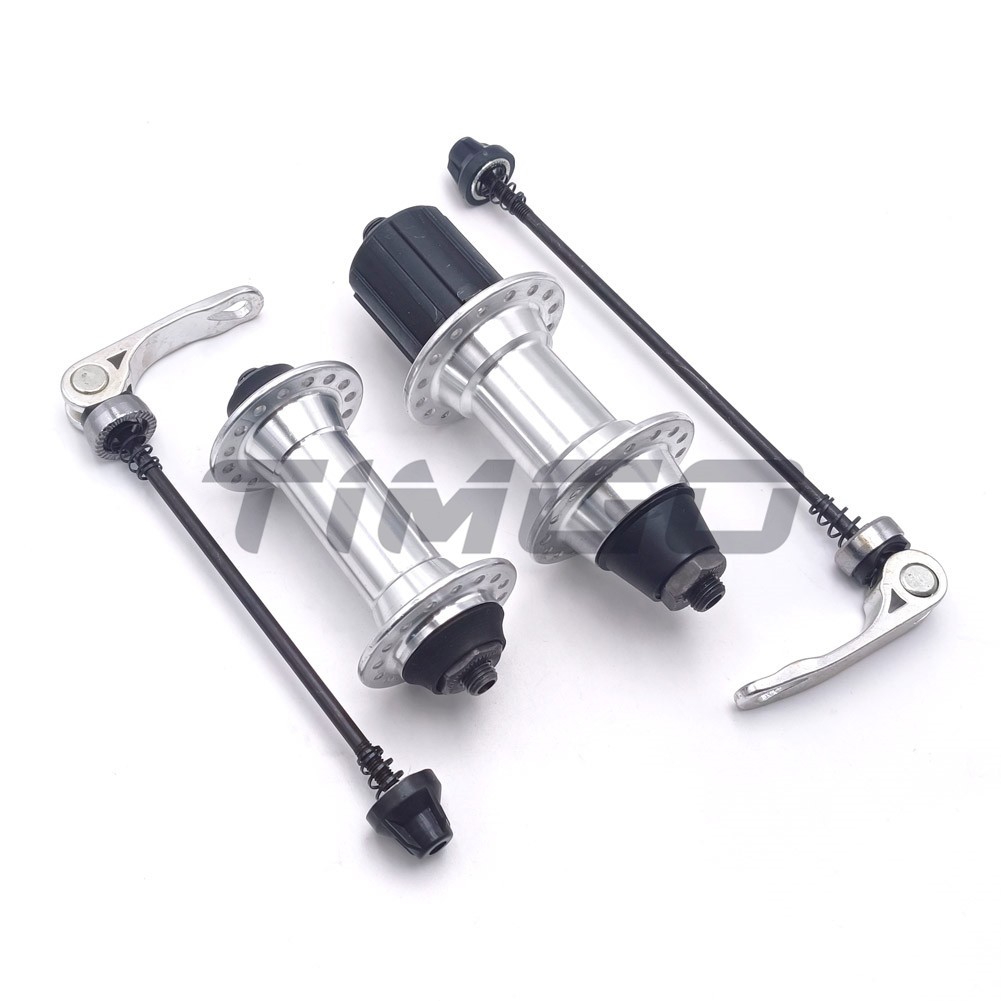 ดุมล้อจักรยานเสือภูเขา V-brake 32 36 หลุม สีเงิน สําหรับ 8 9 Speed Cassette 135 มม. OLD พร้อม Q R Skewer