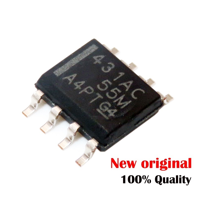10PCS TL431ACDR SOP8 TL431AC SOP 431AC SMD TL431 SOP-8 TL431ACDT ใหม่และต้นฉบับ IC เครื่องปรับแรงดัน