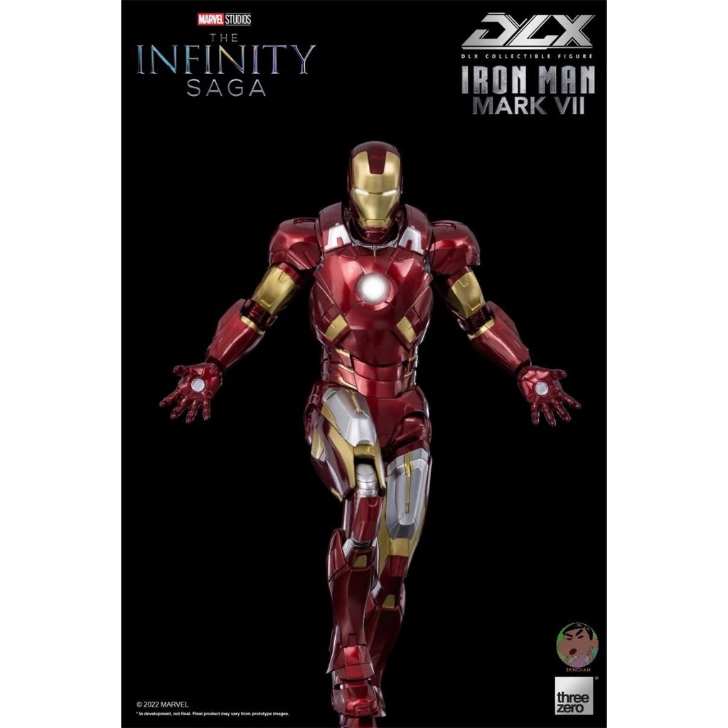 Threezero DLX Avengers Iron Man MK7 VK VII Complete Model