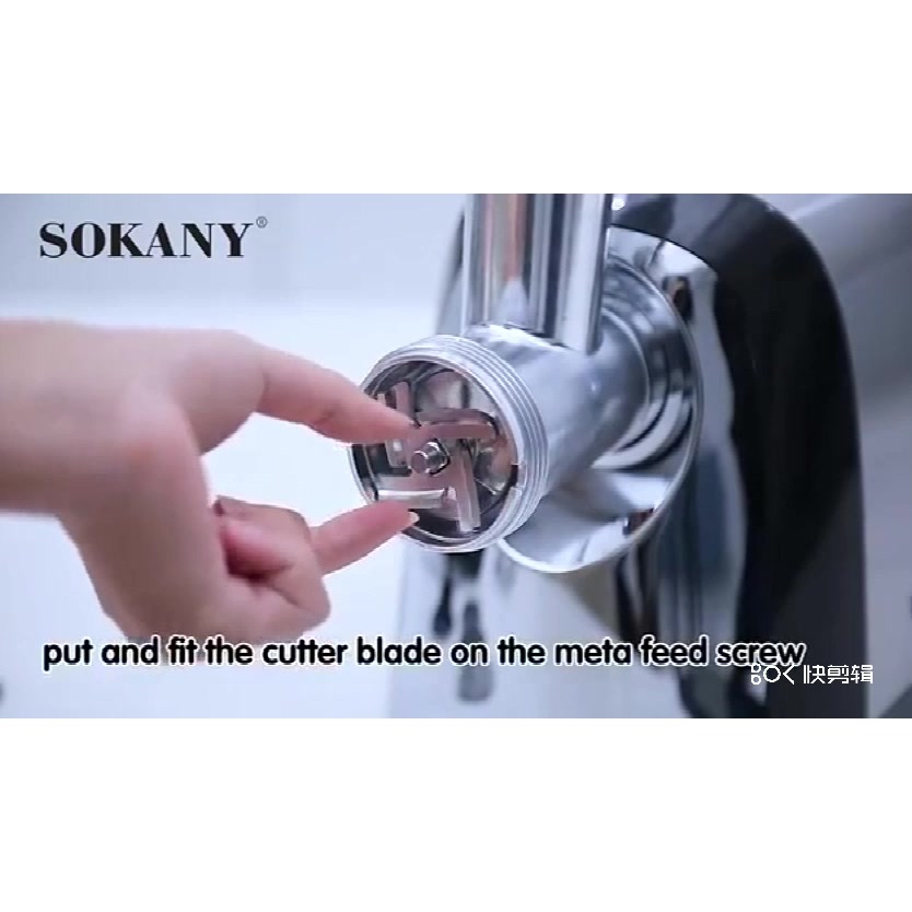 【รับประกัน 5 ปี】SOKANY เครื่องบดหมู เครื่องบดเนื้อสัตว์ พลังงานสูง 4500W สําหรับทําไส้กรอก เครื่องบดอาหาร เครื่องบดเนื้อสับเนื้อสัตว์ แบบเร็ว - รูปที่ 5