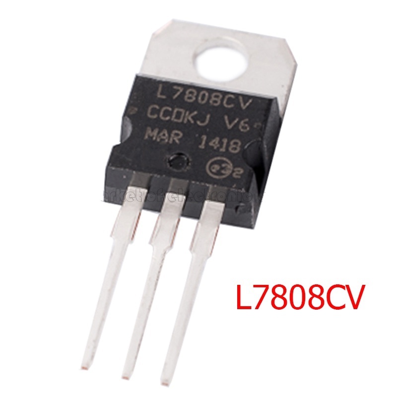10PCS L7805CV L7806CV L7808CV L7809CV L7812CV L7815CV L7824CV L7905CV L7912CV L7915CV L7924CV ใหม่แล