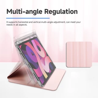 GOOJODOQ เคส iPad หมุนได้ 360 องศา สําหรับ iPad Gen10 Pro 11 Air4 Air5 Gen9 Gen8 Gen7 10.2 Gen6 Gen5 Air3