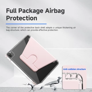 GOOJODOQ เคส iPad หมุนได้ 360 องศา สําหรับ iPad Gen10 Pro 11 Air4 Air5 Gen9 Gen8 Gen7 10.2 Gen6 Gen5 Air3