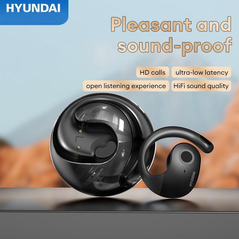 Hyundai HY-T26 TWS หูฟังบลูทูธคุณภาพเสียงไฮไฟเสียง HD ระบบสัมผัสอัจฉริยะสวมใส่สบายบลูทูธ 5.3 ราคา ถูกที่สุด ดีลบีเคเค แกลเลอรีภาพที่ 2
