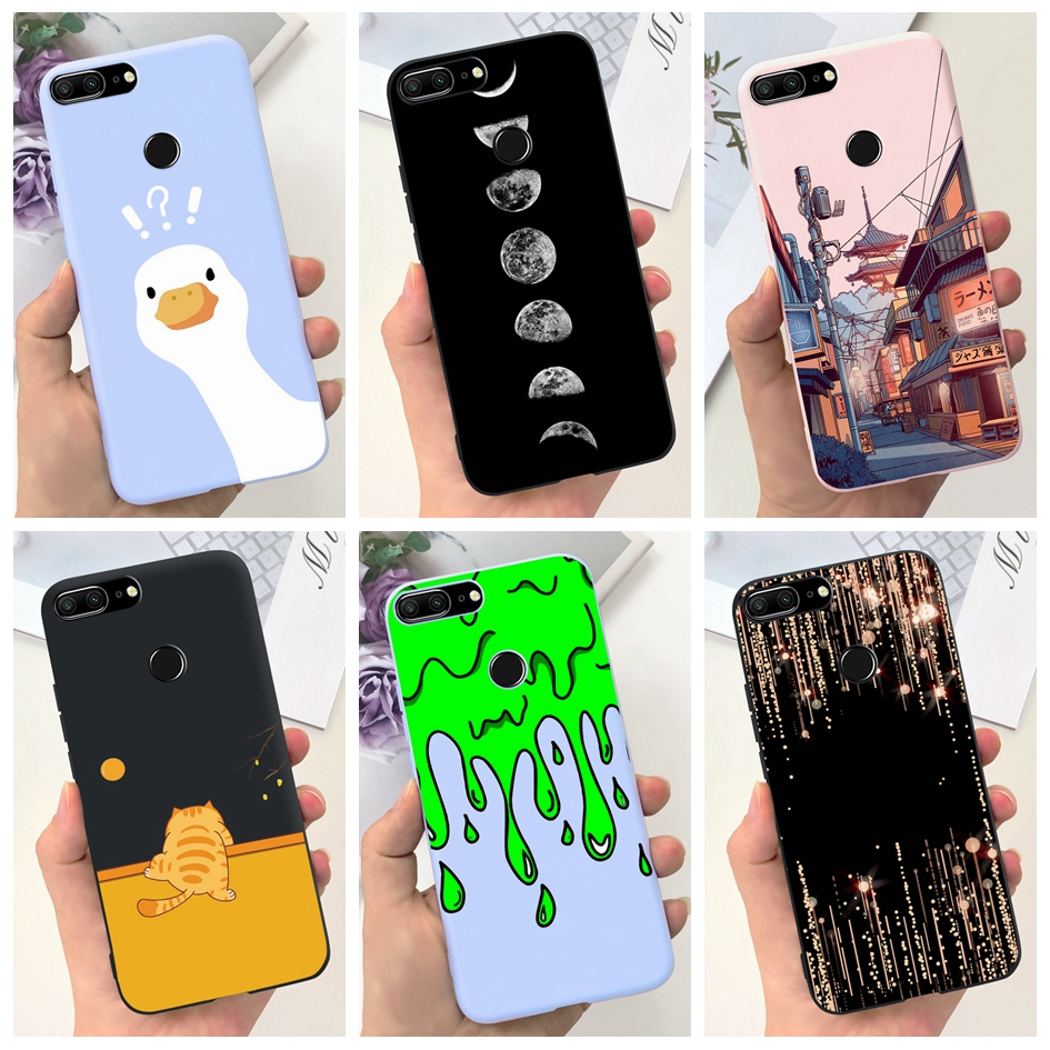 เคสซิลิโคนนิ่ม เนื้อแมตต์ สําหรับ Honor 9 Lite 5.65 นิ้ว Honor9 Lite LLD-AL10 LLD-TL10