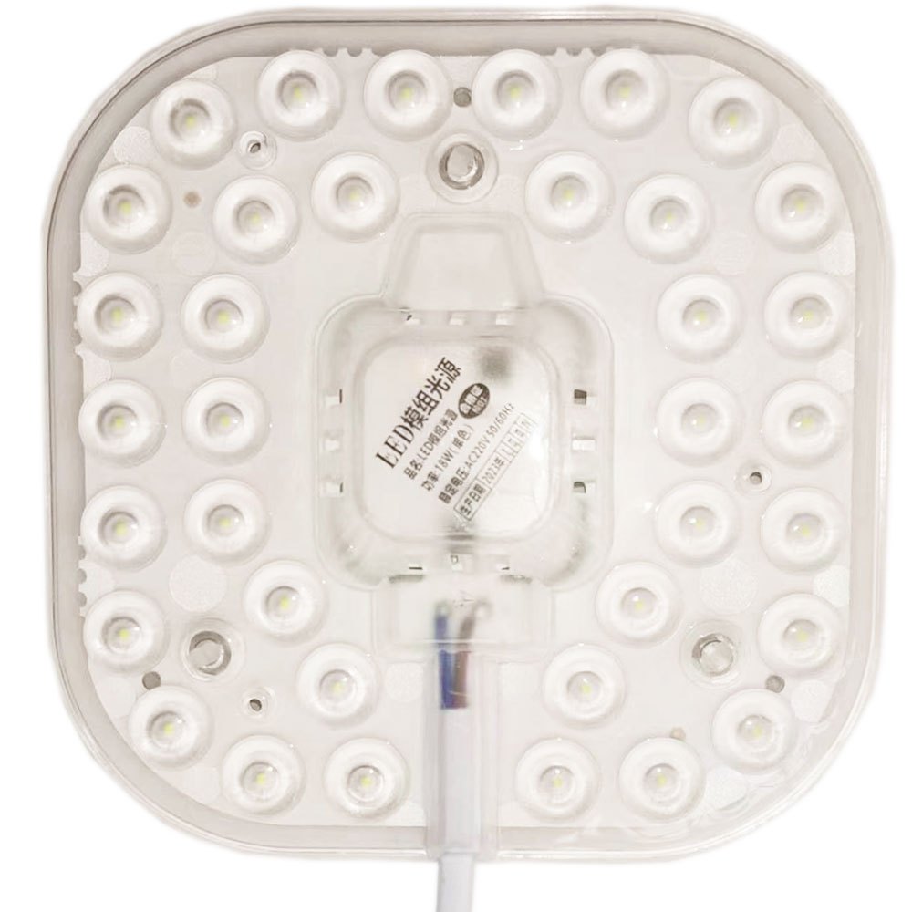 โมดูลโคมไฟเพดาน Led AC220V 230V 240V 12W 18W 24W ทรงสี่เหลี่ยม ประหยัดพลังงาน ติดตั้งง่าย