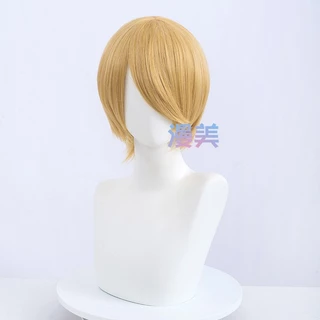 【Manmei】30cm Universal Short Wig Heat Resistant Synthetic Hair Cosplay Wigs