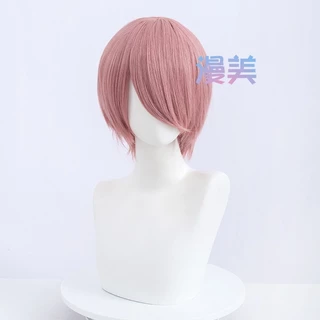 【Manmei】30cm Universal Short Wig Heat Resistant Synthetic Hair Cosplay Wigs
