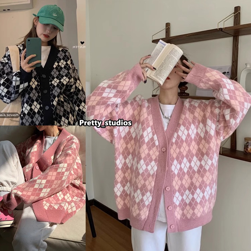 เสื้อกันหนาว เสื้อแจ็คเก็ต สไตล์เกาหลี สําหรับผู้หญิง