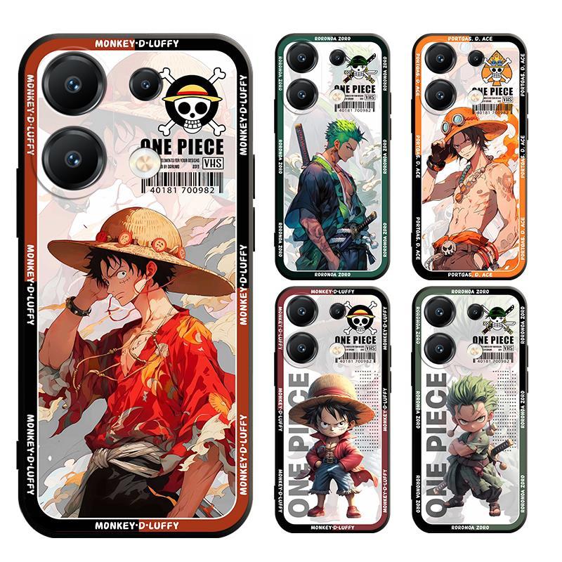 เคส xiaomi 14T 14 POCO F6 M6 PRO ultra 4G 5G นิ่ม ลายลูฟี่ onepiece สําหรับ