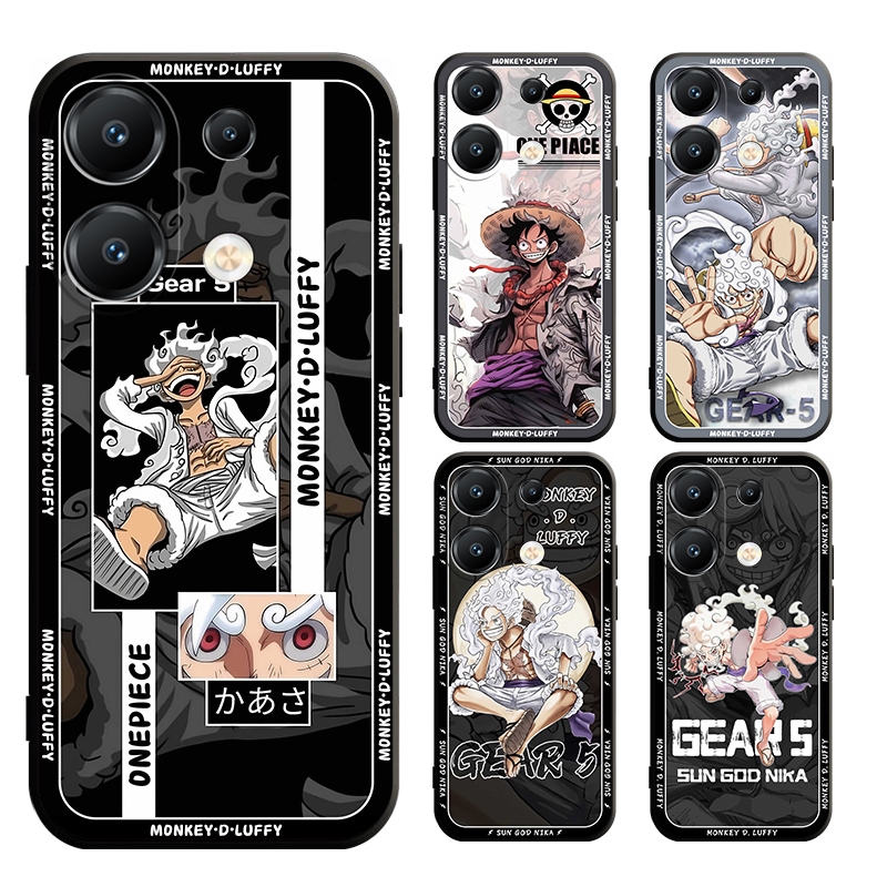 เคส xiaomi 14T 14 POCO F6 M6 PRO ultra 4G 5G นิ่ม ลาย onepiece luffy gear 5 สําหรับ