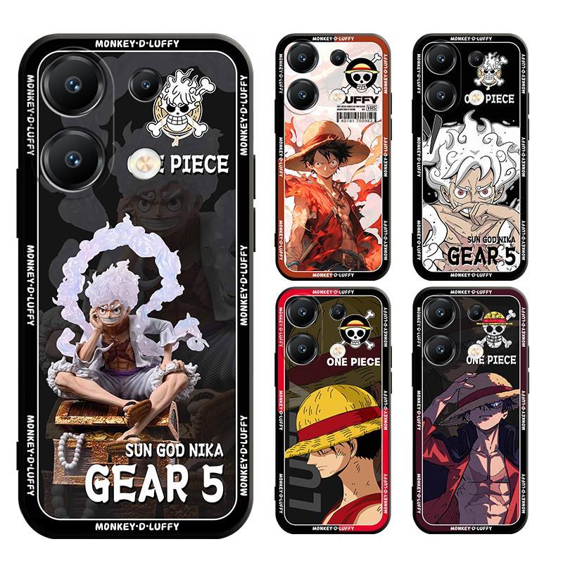 เคส xiaomi 14T 14 POCO F6 M6 PRO ultra 4G 5G นิ่ม ลายลูฟี่ onepiece สําหรับ