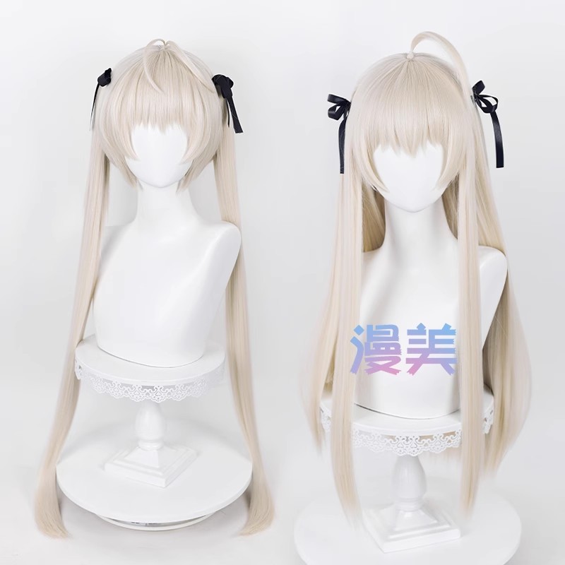 Anime Yosuga no Sora In solitude Sora Kasugano Cosplay Wigs 85cm/70cm Long Straight Heat Synthetic Wigs - รูปที่ 2