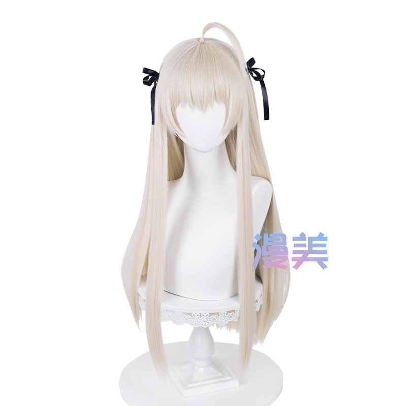 Anime Yosuga no Sora In solitude Sora Kasugano Cosplay Wigs 85cm/70cm Long Straight Heat Synthetic Wigs - รูปที่ 5
