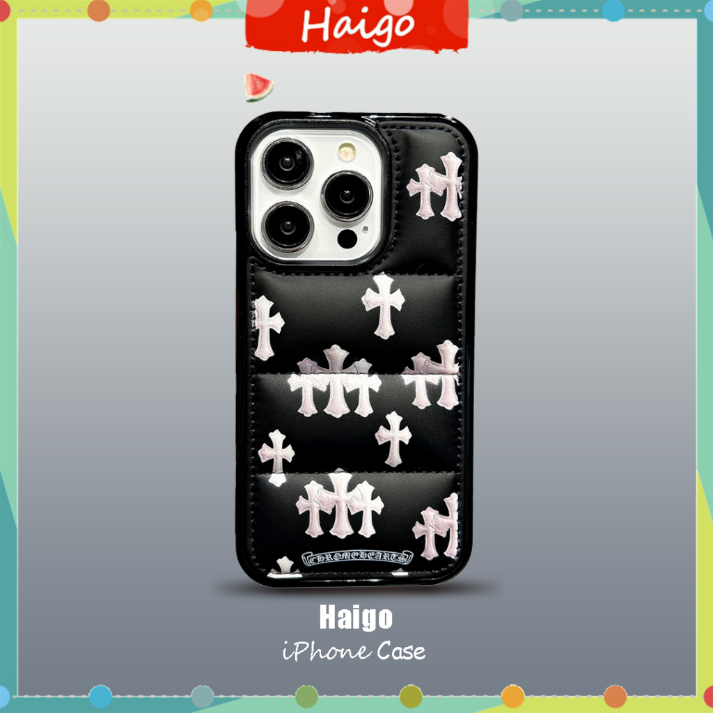 เคสโทรศัพท์พลาสติกแข็งลงเสื้อ HEART Label เหมาะสําหรับ iPhone 17 Air 16 16PRO 16PROMAX 15PRO 15PROMA