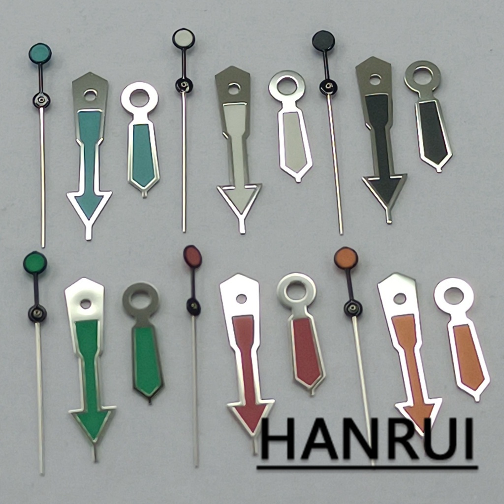 เข็มนาฬิกาข้อมือ สีเงิน ขาว ฟ้า แดง เขียว ส้ม เรืองแสง สําหรับ NH35 NH36 7S26 7S36 4R35 4R36