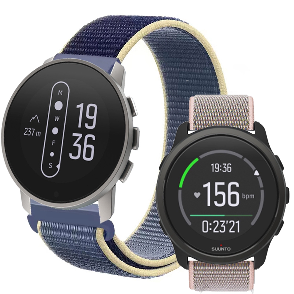 สายนาฬิกาข้อมือไนล่อน สําหรับ Suunto 9 5 Peak Pro สาย Suunto 3 Smart Watch Band ผู้หญิง ผู้ชาย