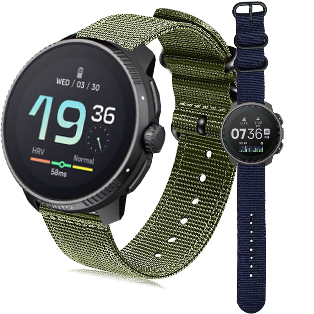 สายนาฬิกาข้อมือไนล่อน อุปกรณ์เสริม สําหรับ Suunto Race สาย suunto vertical Smart Watch Band