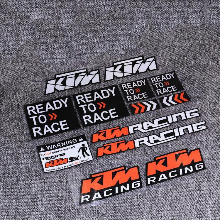 *พร้อมส่ง* สติกเกอร์สะท้อนแสง KTM Duke 200 สําหรับติดตกแต่งรถยนต์