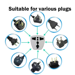 Uk/eu/us/de/aus/za ปลั ๊ กแปลงปลั ๊ กอะแดปเตอร ์ สําหรับเดินทาง Universal Multi-Country Converter ปลั ๊ กไฟ