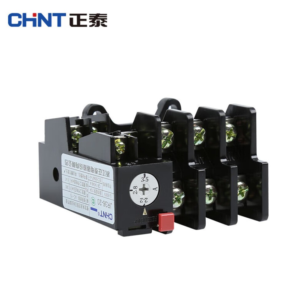 CHNT  รีเลย์โอเวอร์โหลดความร้อน  JR36-20 63 160  JR36  ตัวป้องกันอุณหภูมิเกินพิกัด ป้องกันความร้อน ติดตั้งอิสระ