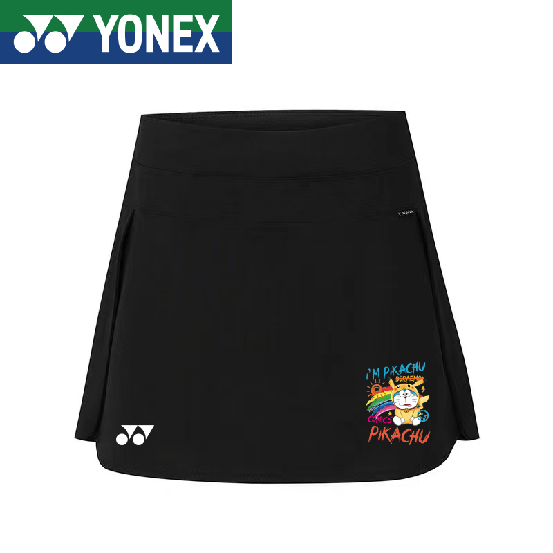 Yonex ใหม่ กระโปรงสั้น ระบายอากาศ แห้งเร็ว ซับเหงื่อ เหมาะกับการเล่นโยคะ เทนนิส แบดมินตัน วิ่ง สําหรับผู้หญิง 2024