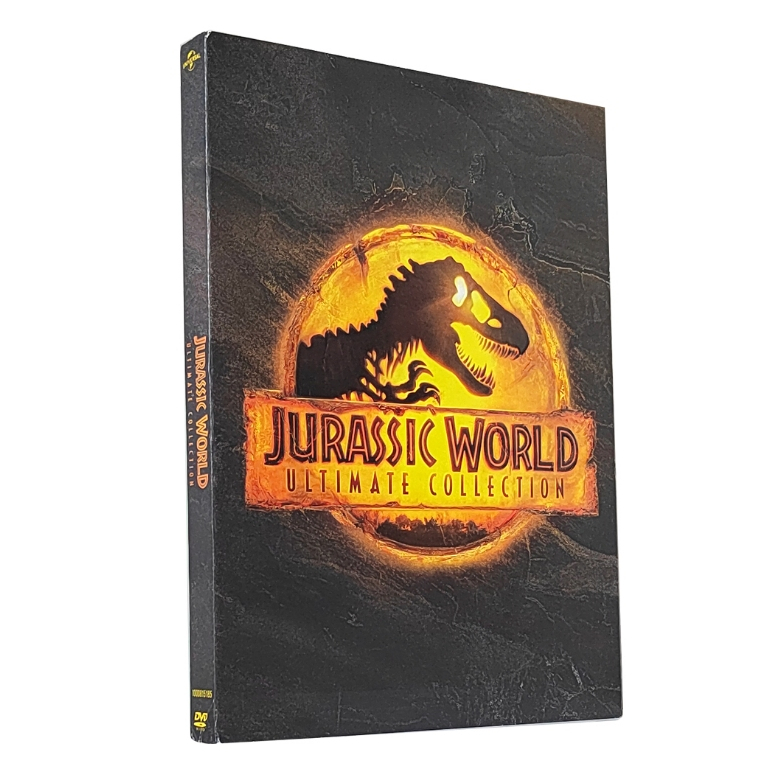 #in แผ่น DVD 6 Jurassic world Jurassic Park เวอร์ชั่นภาษาอังกฤษ