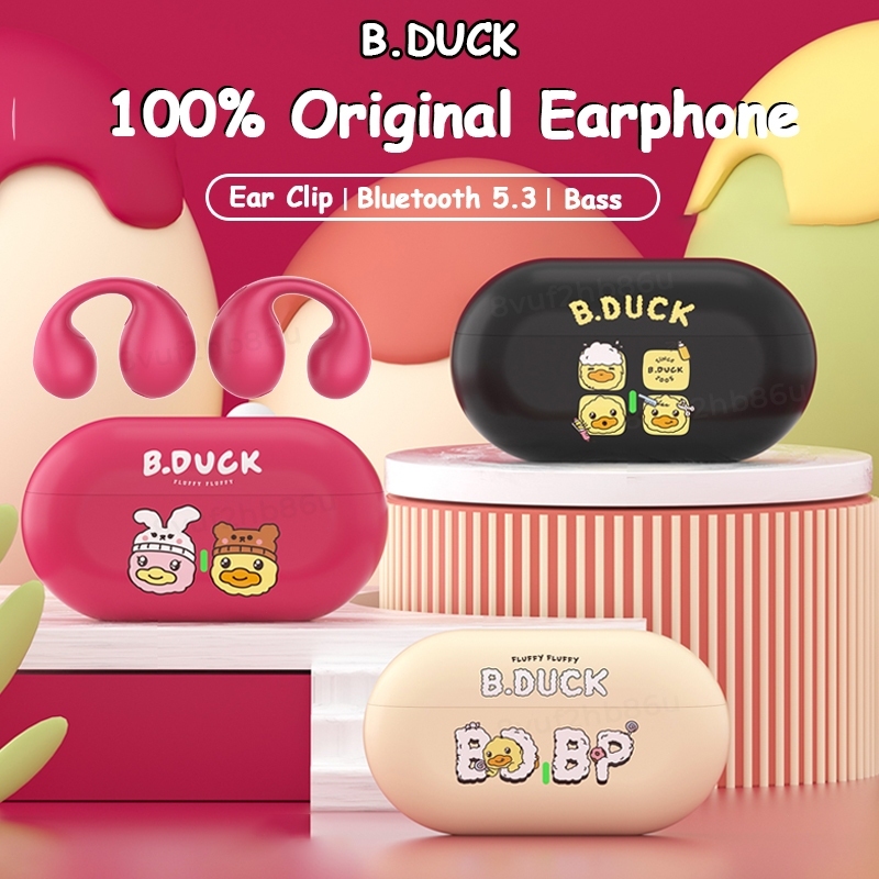 【B.DUCK】K31 TWS ชุดหูฟังไร้สายบลูทู ธ V5.3 หูฟังมินิหูฟังลดเสียงรบกวนสำหรับ iOS / Android