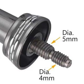 รอกหมุนเปลี่ยน Dual-grip Handle Carbon เสริมแขนล้อตกปลา DIY ดัดแปลงตกปลาสําหรับ KASTKING Reel
