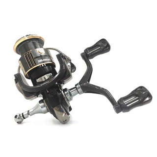 รอกหมุนเปลี่ยน Dual-grip Handle Carbon เสริมแขนล้อตกปลา DIY ดัดแปลงตกปลาสําหรับ KASTKING Reel