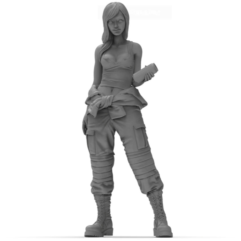 ชุดฟิกเกอร์เรซิ่น 1/35 Girl series G17