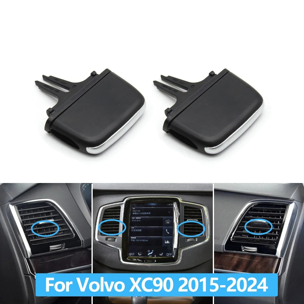 ชุดซ่อมตะแกรงช่องแอร์รถยนต์ ด้านหน้า และด้านหลัง สําหรับ Volvo XC90 2016-2024 1 2 4 6 ชิ้น
