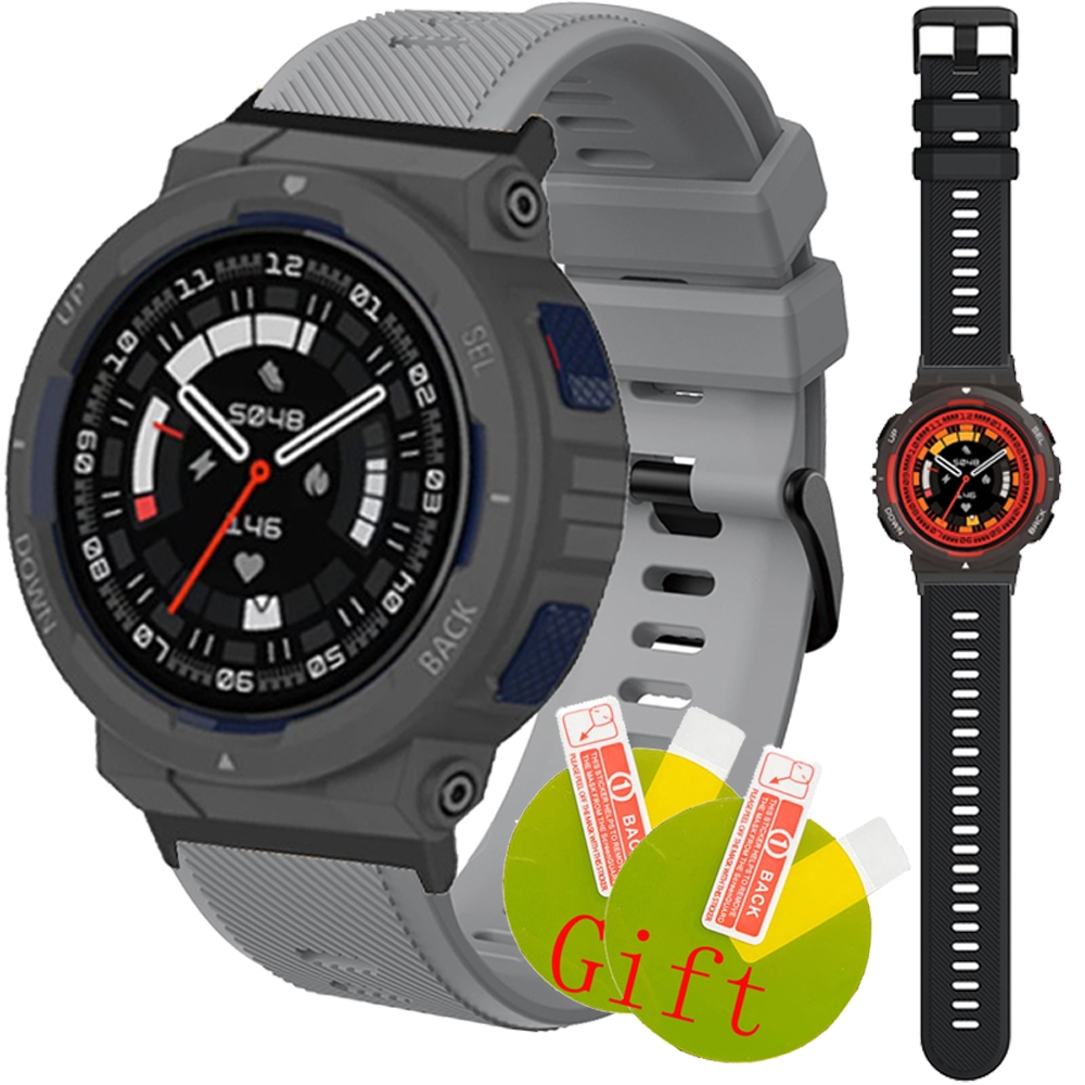 สายซิลิโคน สําหรับ สาย Amazfit Active Edge Smart Watch ฟิล์ม สายซิลิโคน สายรัดข้อมือ ผู้ชาย ผู้หญิง สร้อยข้อมือ