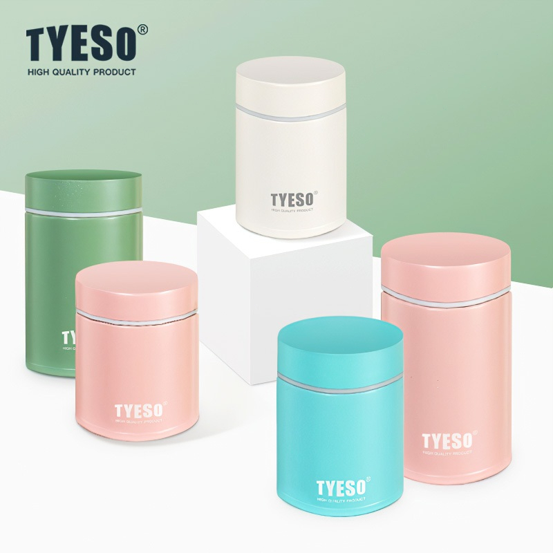 TYESO MINI แก้วเก็บอุณหภูมิ 200/260ML กระบอกน้ำขนาดเล็ก เก็บความร้อน เก็บความเย็น แก้วเก็บอุณหภูมิ ส