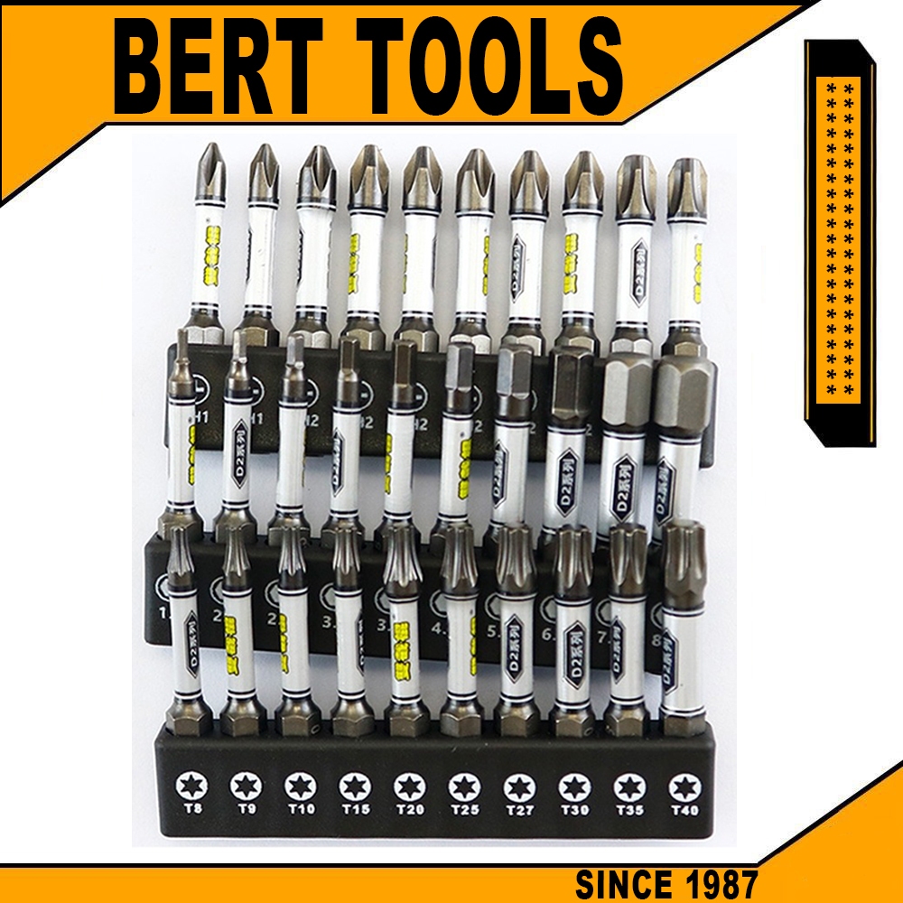 BERT ｜ดอกไขควง ดอกไขควง ปลอกแม่เหล็ก หัวดอกไขควง PH2 ,T , H