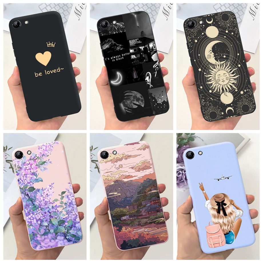 เคสมือถือ เนื้อแมตต์ สําหรับ Vivo 1808 1812 Y81 Y81i VivoY81 Y 81i 2024