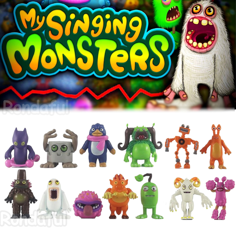 โมเดลฟิกเกอร์แอ็คชั่น My Sing Monsters Choir เหมาะสําหรับเป็นของขวัญ สําหรับตกแต่งบ้าน 13 ชิ้น มูเเดด