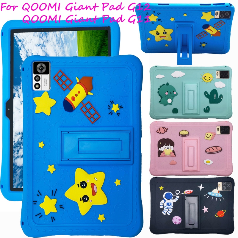 Qoomi Giant Pad G12 G11 เคสแท็บเล็ต PC ซิลิโคน 10.1 นิ้ว สําหรับ QOOMI Giant Pad G11 G12 10.1 นิ้ว