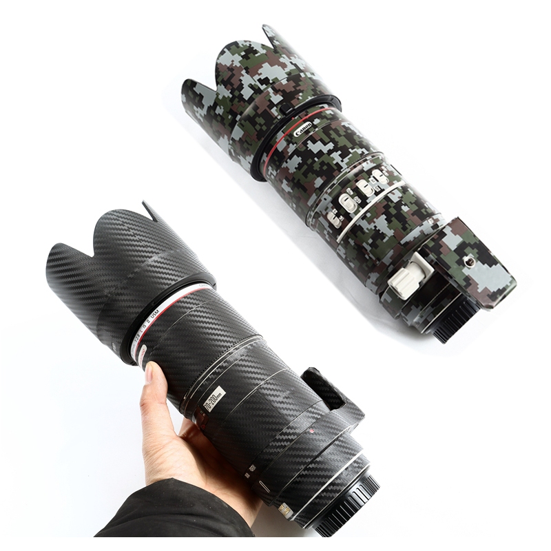 สติ๊กเกอร์ป้องกันฟิล์มผิวสําหรับ Canon EF-S 70-200mm F4 F2.8 II III IS EF 70-200 100-400II EF70-200 