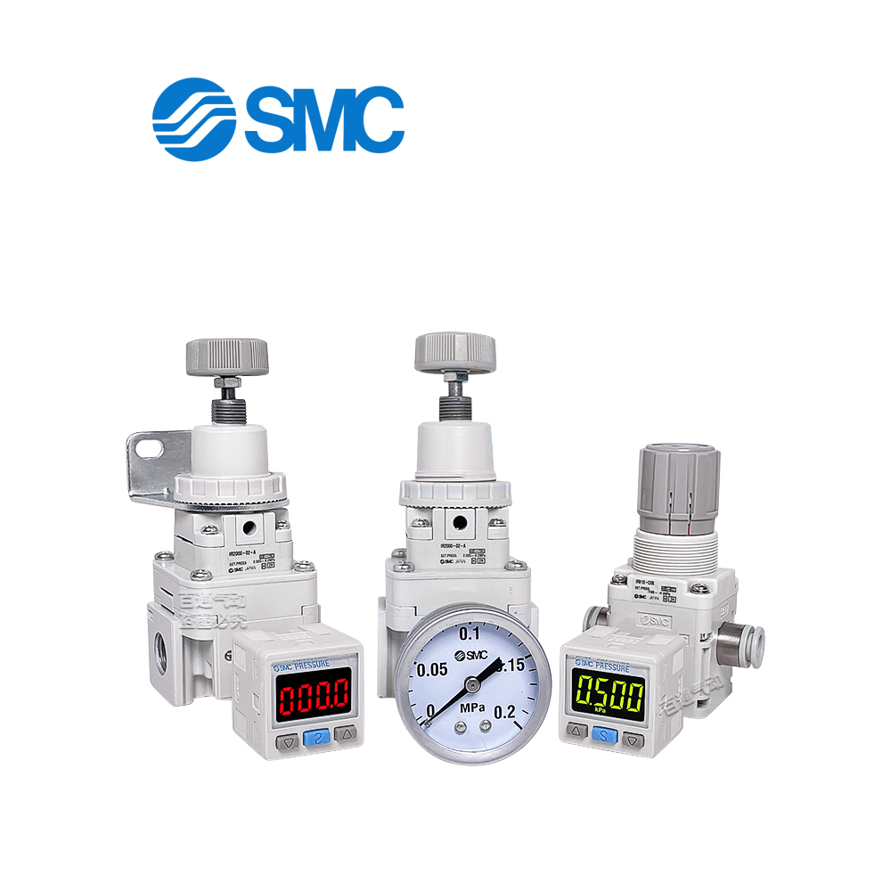 SMC วาล์วควบคุมแรงดันที่แม่นยำ IR2010 IR2020 IR2000-02 02BG IR1000 IR10 IR1020-01 01BG