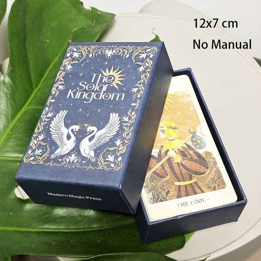 ไพ่ทาโรต์ พลังงานแสงอาทิตย์ 12x7 ซม. 86 ชิ้น